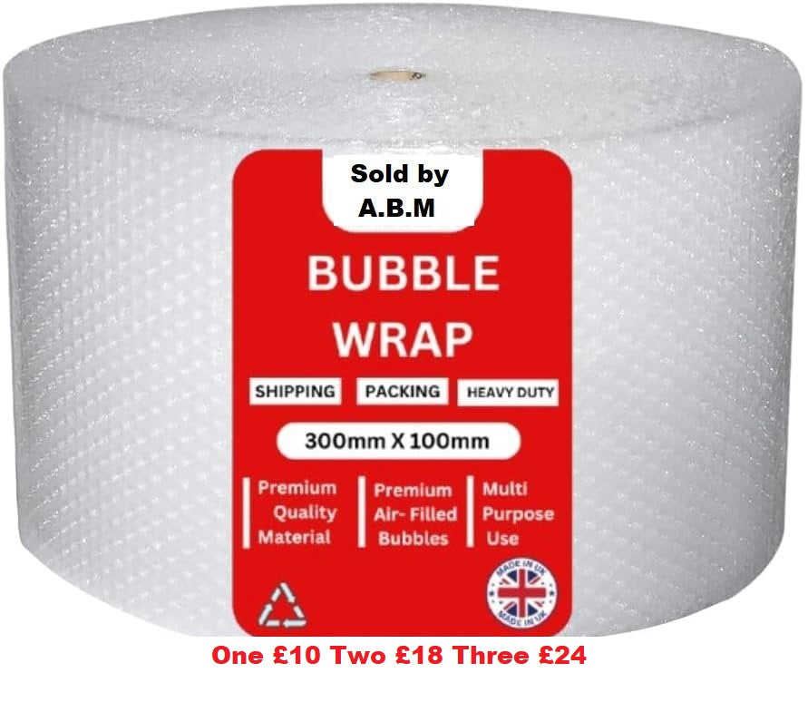 X5 MASSIVE 100m Bubble Wrap Roll - 1500mm Wide - Small Bubble (E-commerce/Moving)