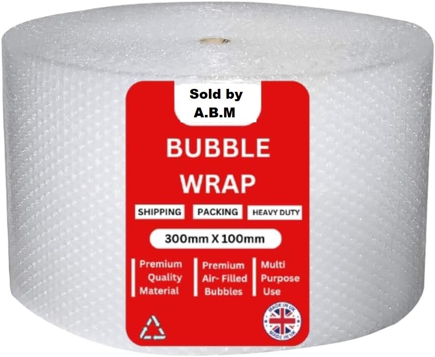 X5 MASSIVE 100m Bubble Wrap Roll - 1500mm Wide - Small Bubble (E-commerce/Moving)