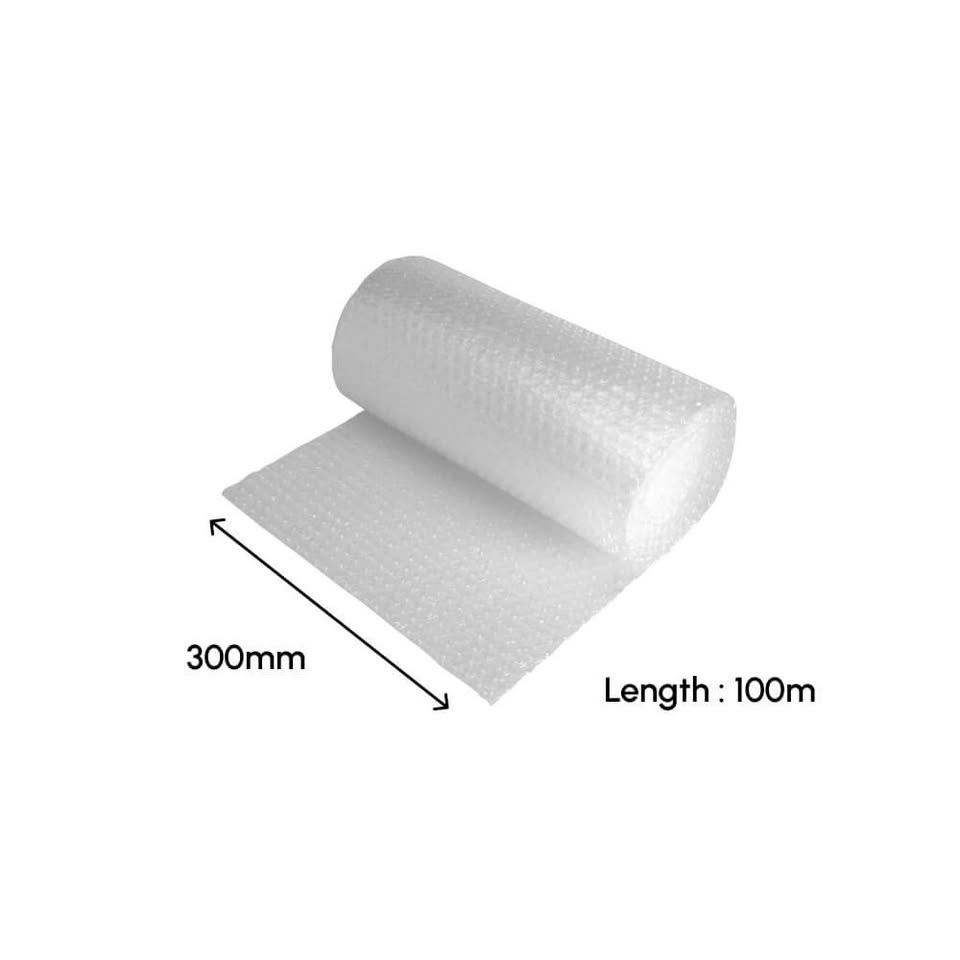 X5 MASSIVE 100m Bubble Wrap Roll - 1500mm Wide - Small Bubble (E-commerce/Moving)