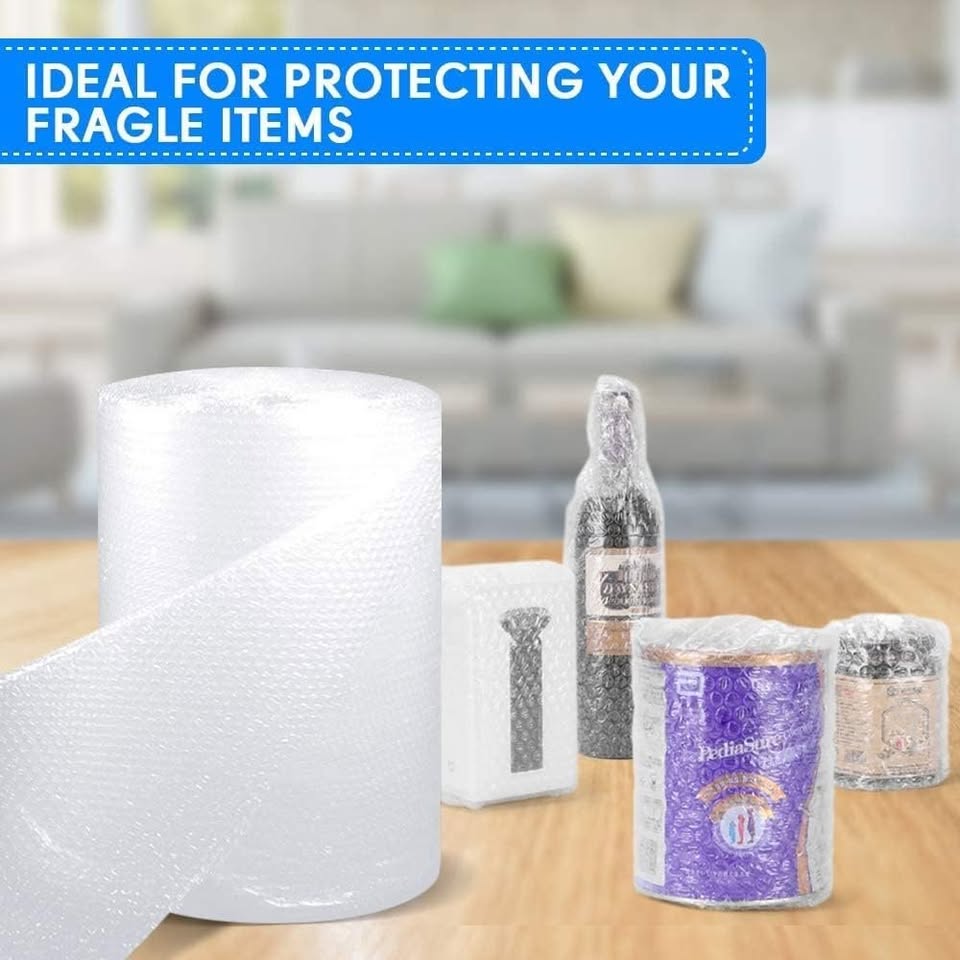 X5 MASSIVE 100m Bubble Wrap Roll - 1500mm Wide - Small Bubble (E-commerce/Moving)