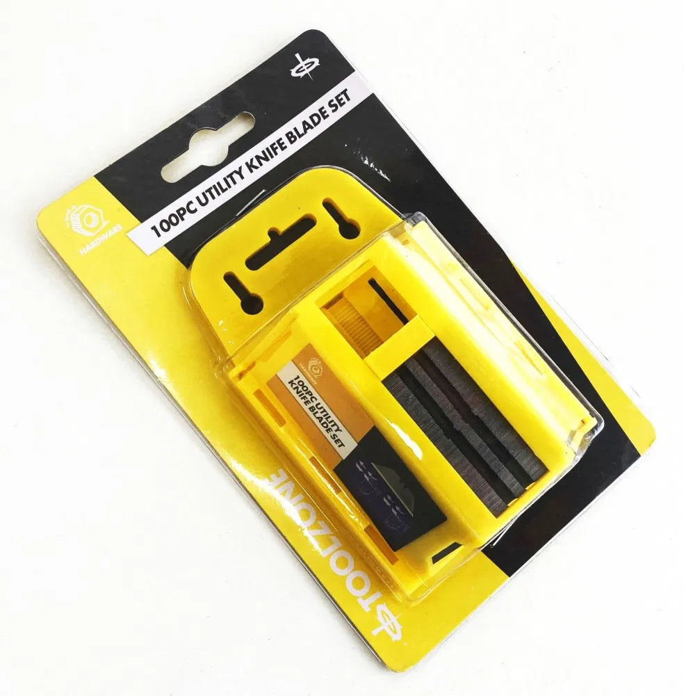 TZ 100PC HD UTILITY KNIFE BLADES IN DISP
