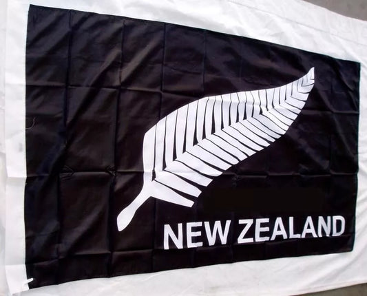 New Zealand National Flag 5ft x 3ft - New Stock - Giant Collector's Fan Flag